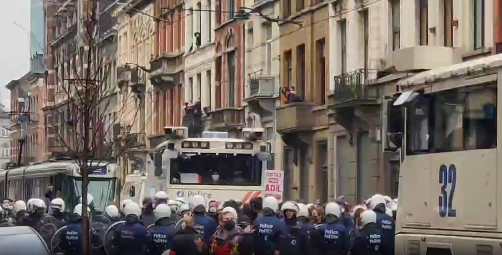 Manifestation pour dénoncer le non-lieu pour les policiers ayant tué Adil