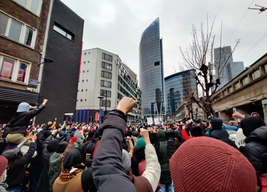 Rassemblement pour Ibrahima décédé après avoir été arrêté par la police