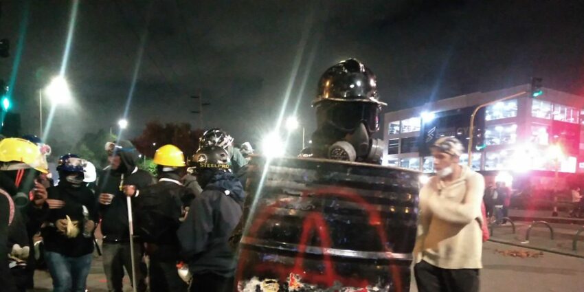 Affrontements dans le cadre d'une grève nationale 