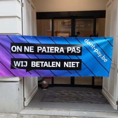 L'occupation du siège d'Écolo