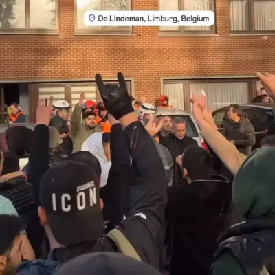 Belgique des fascistes turcs attaquent les kurdes qui fêtaient le newroz