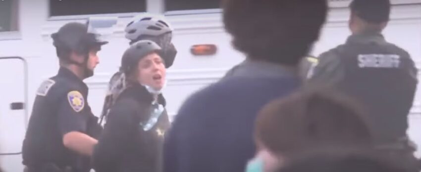 Arrestation de quelques 80 étudiants·es pro-palestiniens à l'UC Santa Cruz