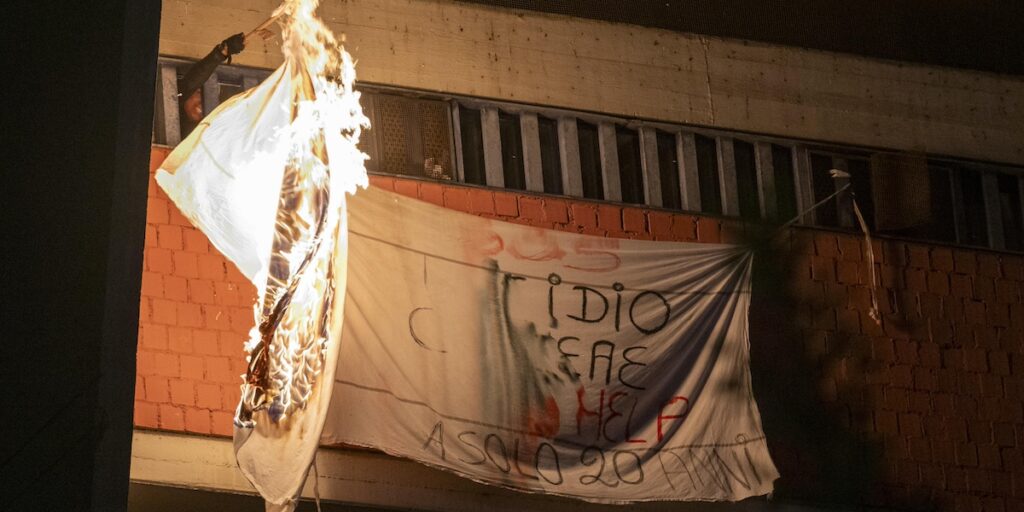 Revolte dans la prison de Sollicciano à Florence
