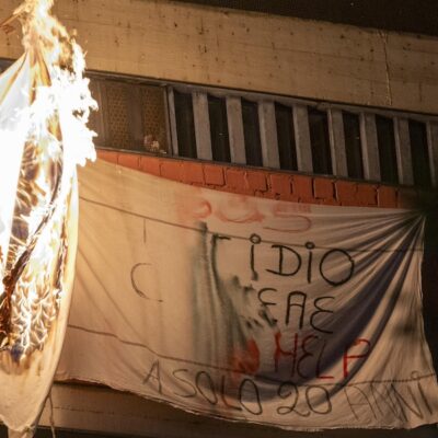 Revolte dans la prison de Sollicciano à Florence