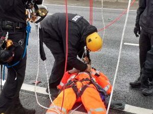 Blocage de la M25 le 25 novembre 2022