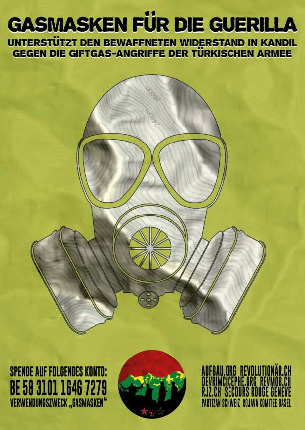 Des masques à gaz pour la guérilla