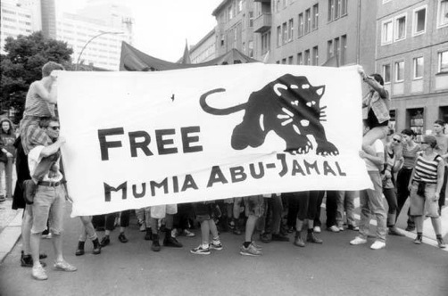 Manifestation pour la libération de Mumia