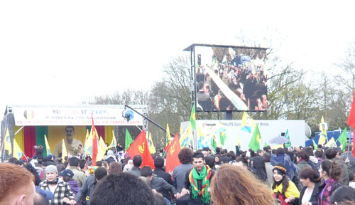 Manifestation kurde à Bruxelles