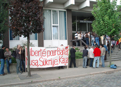 Rassemblement au procès du DHKP-C à Anvers