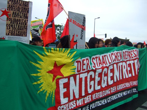 Manifestation à Berlin