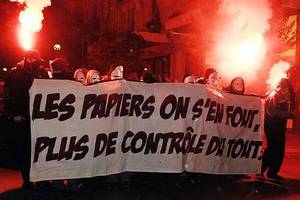 Manifestation à Vichy