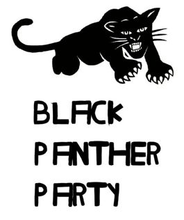 Jaquette de la brochure sur le Black Panther Party