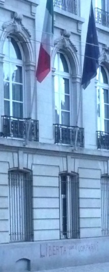 Bombage sur l'ambassade d'Italie à Bruxelles