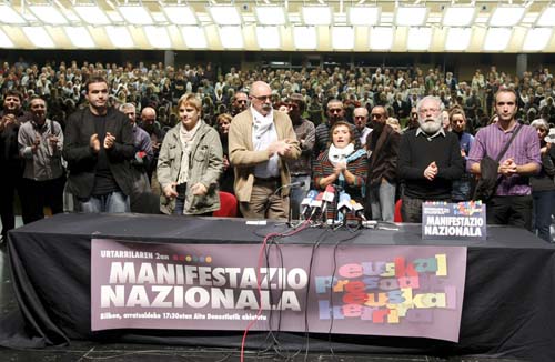 Manif pour les prisonniers basques
