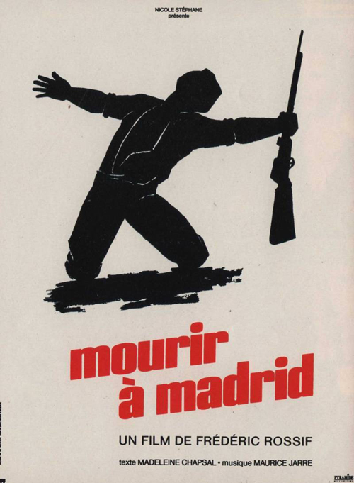 Affiche du film 'Mourir à Madrid'