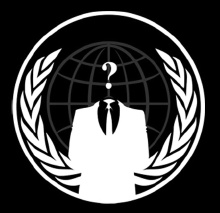 Le logo des Anonymes