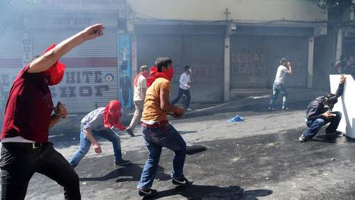 affrontements à Istanbul