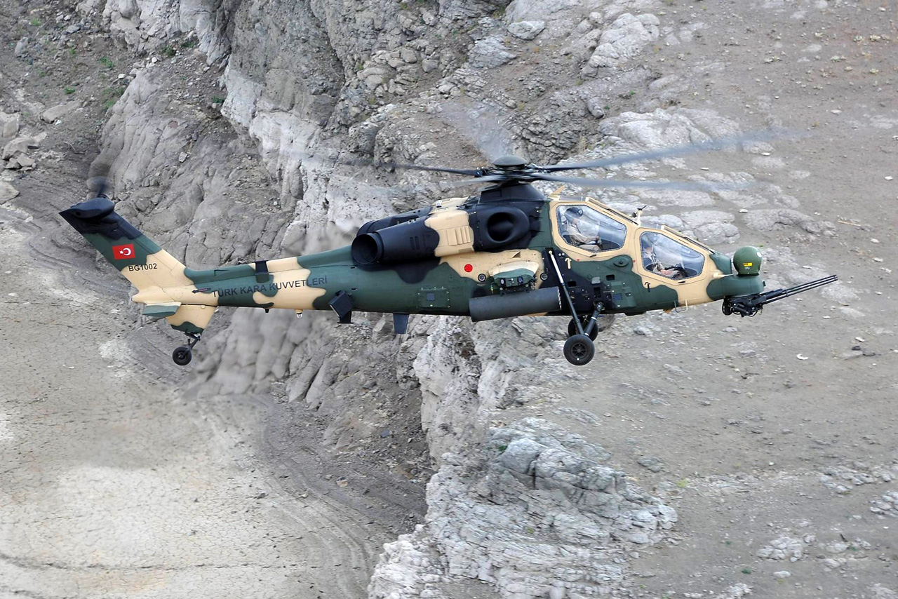 L'hélicoptère de contre-guérilla T129