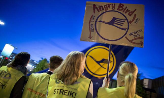 Grève à Lufthansa