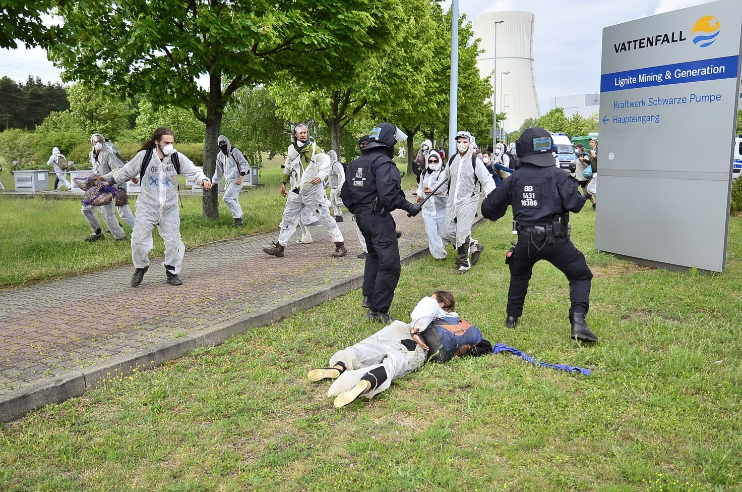 Arrestation à Lausitz