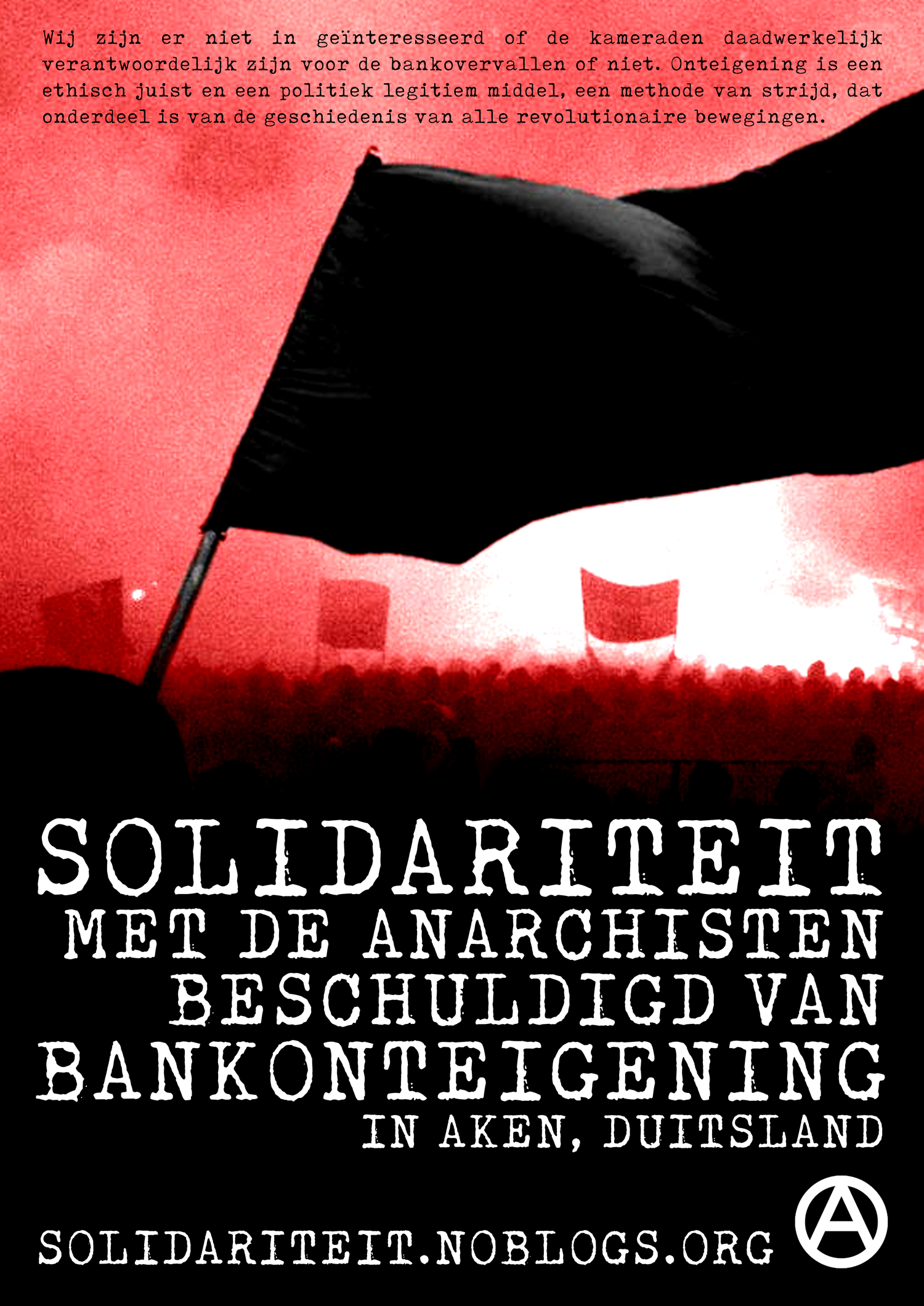 Affiche solidaire aux Pays-Bas