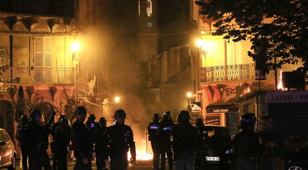 Les affrontements à Bastia (archive)
