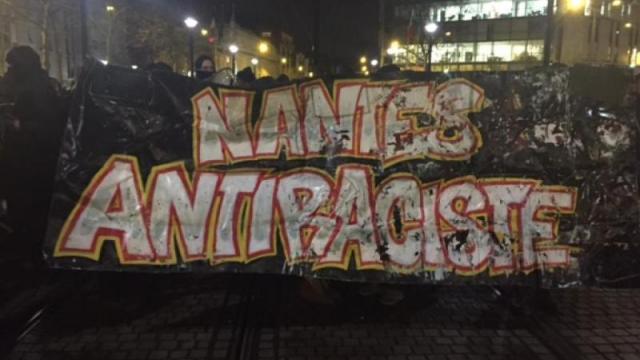 La manifestation à Nantes