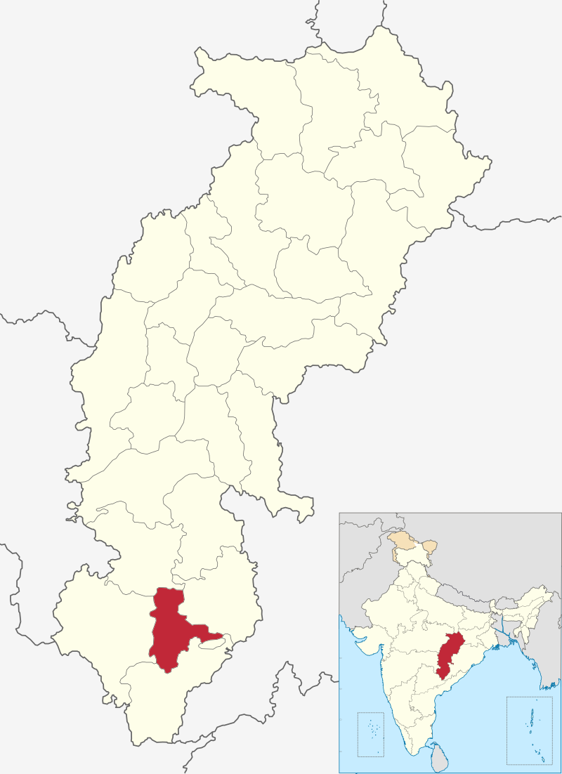 District du Dantewada, Chhattisgarh
