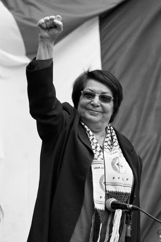 La députée palestinienne et icône de la résistance, Leila Khaled
