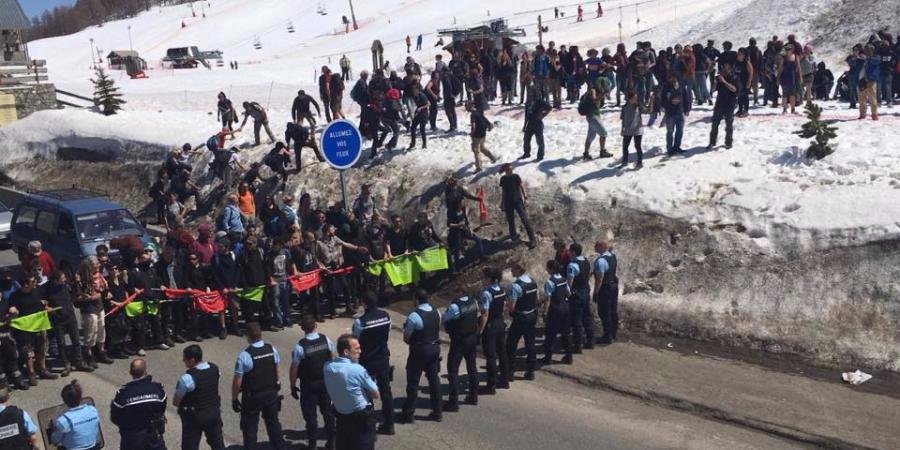 Six arrestations après l’action solidaire du col de Montgenèvre
