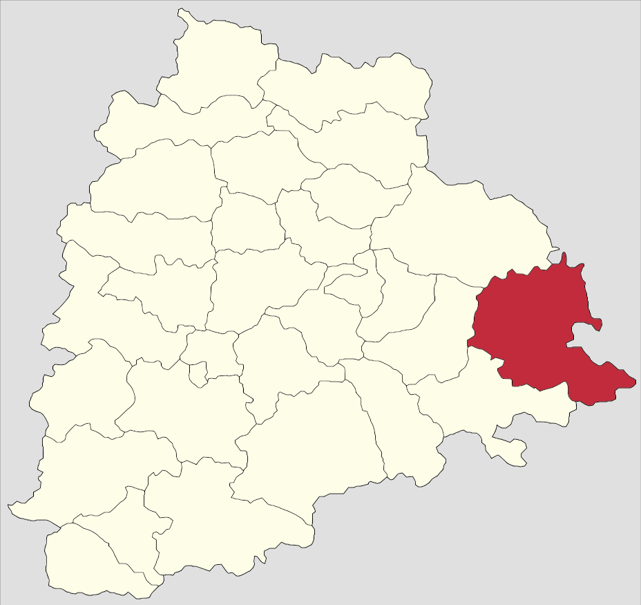 District de Bhadradri Kothagudem dans l'état de Telengana
