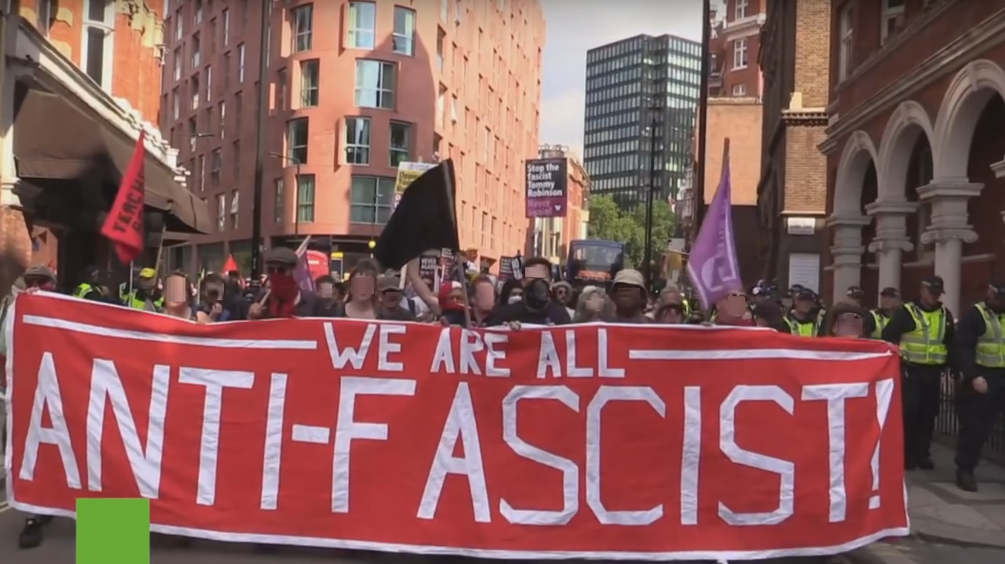 Manifestation antifasciste à Londres contre les sympathisants de l'EDL (archive)