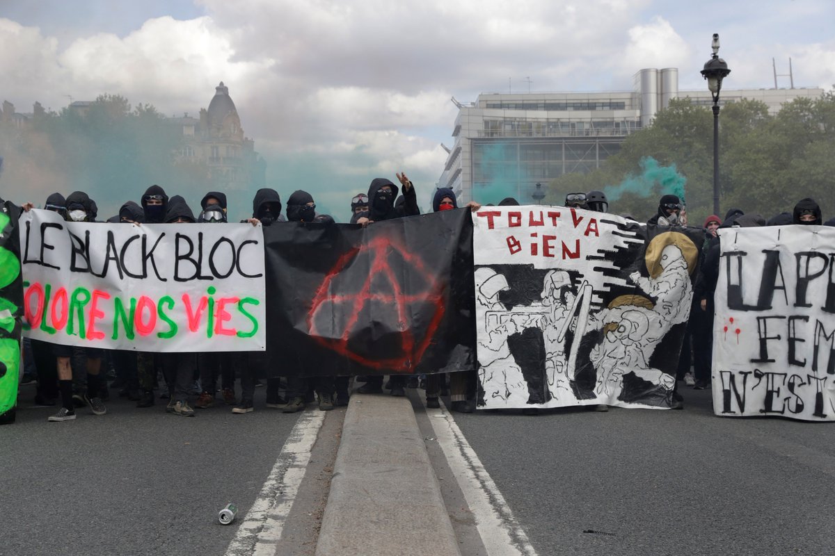 Manifestation à Paris le 1er mai 2017