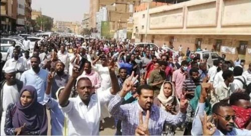 Manifestation à Khartoum