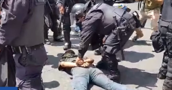 Arrestation mercredi à San Salvador