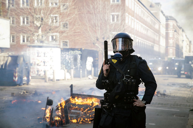 Affrontements à Copenhague 