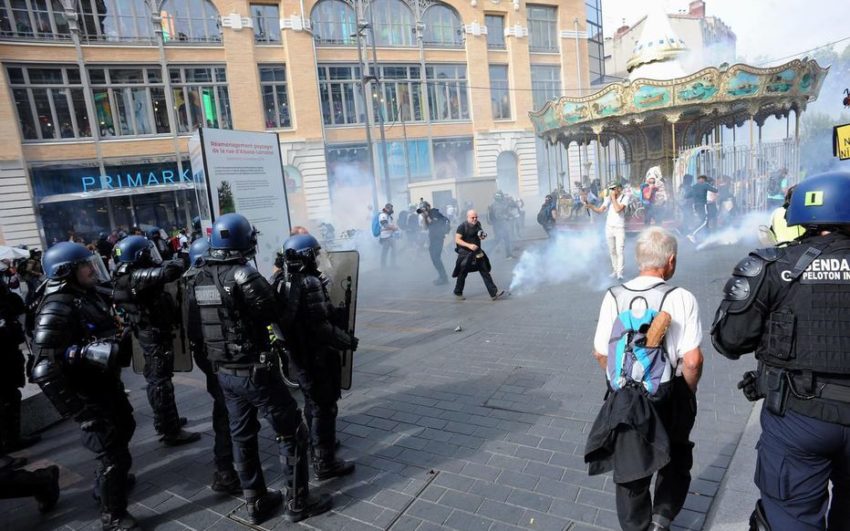 Les affrontements à Toulouse