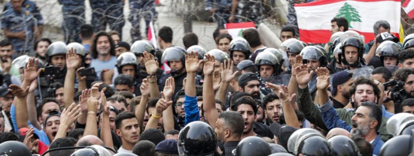 La manifestation de Beyrouth