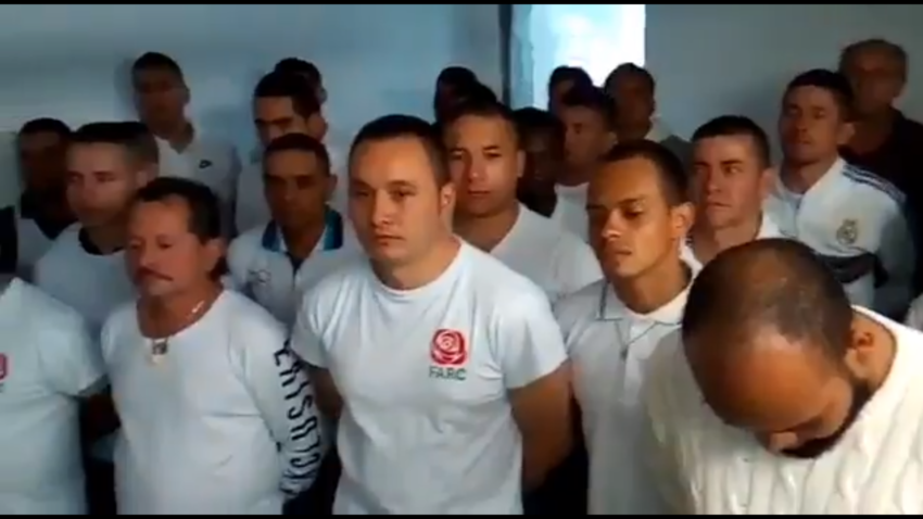 Prisonniers appartenant aux FARC