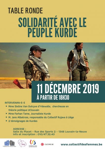 Table ronde en solidarité avec le peuple kurde
