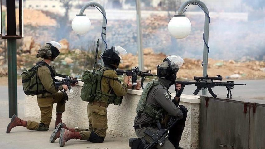 Forces d'occupation en Cisjordanie
