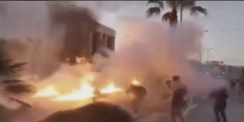 L'ambassade des États-Unis à Athènes attaquée au cocktail molotov