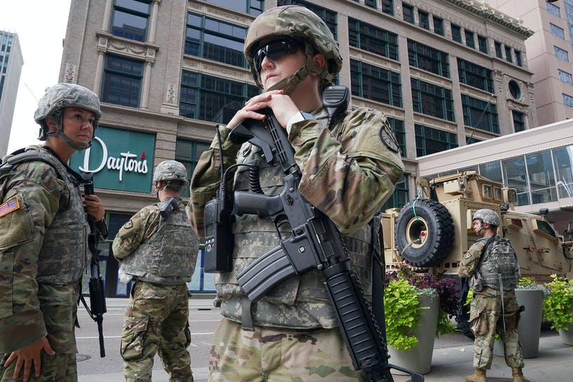 La Garde nationale a été déployée à Minneapolis