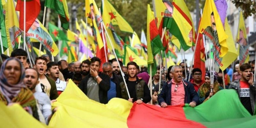 Manifestation kurde en France (archive)
